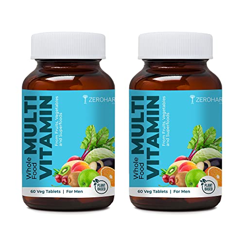 ZEROHARM Whole Food Multivitamin for Men - 60 tabs image 3