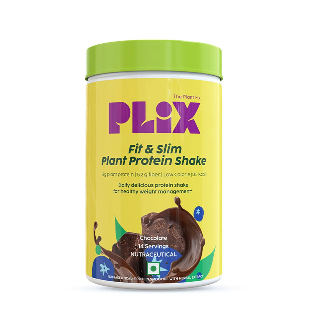 Plix Fit & Slim Plant Protein Shake - 500 gms image 2