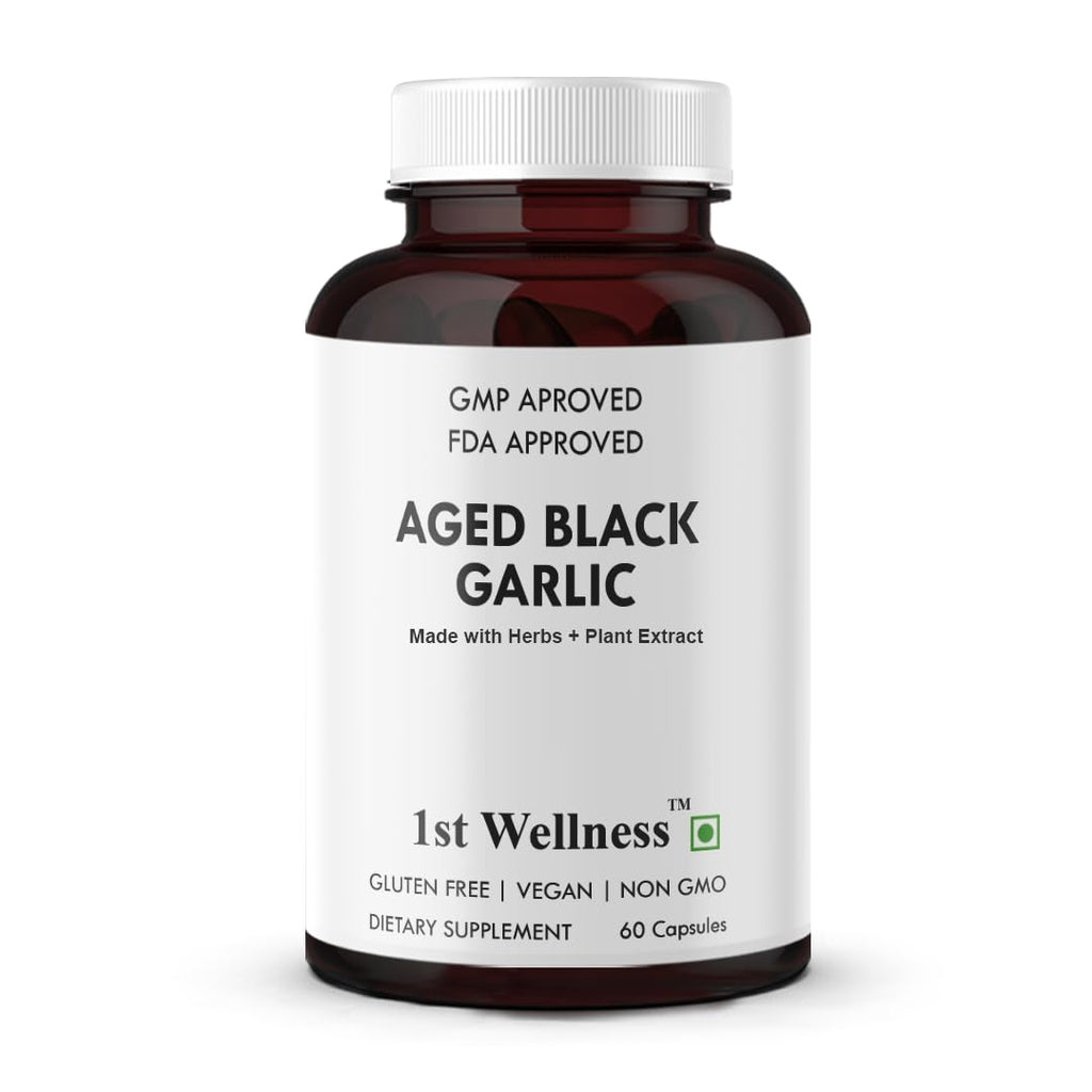 1stwellness Aged Black Garlic - 60 Cap image 3