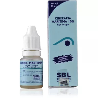 SBL Homeopathy Cineraria Maritima 10 % Eye Drops image 2