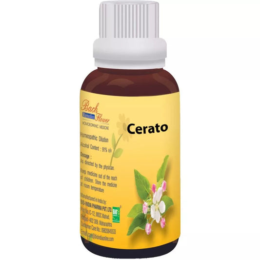 Bio India Bach Flower Cerato Dilution- 30 ml