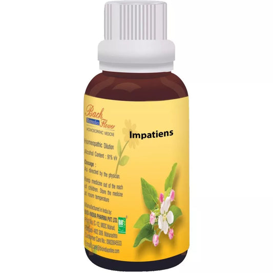 Bio India Bach Flower Impatiens Flower Dilution
