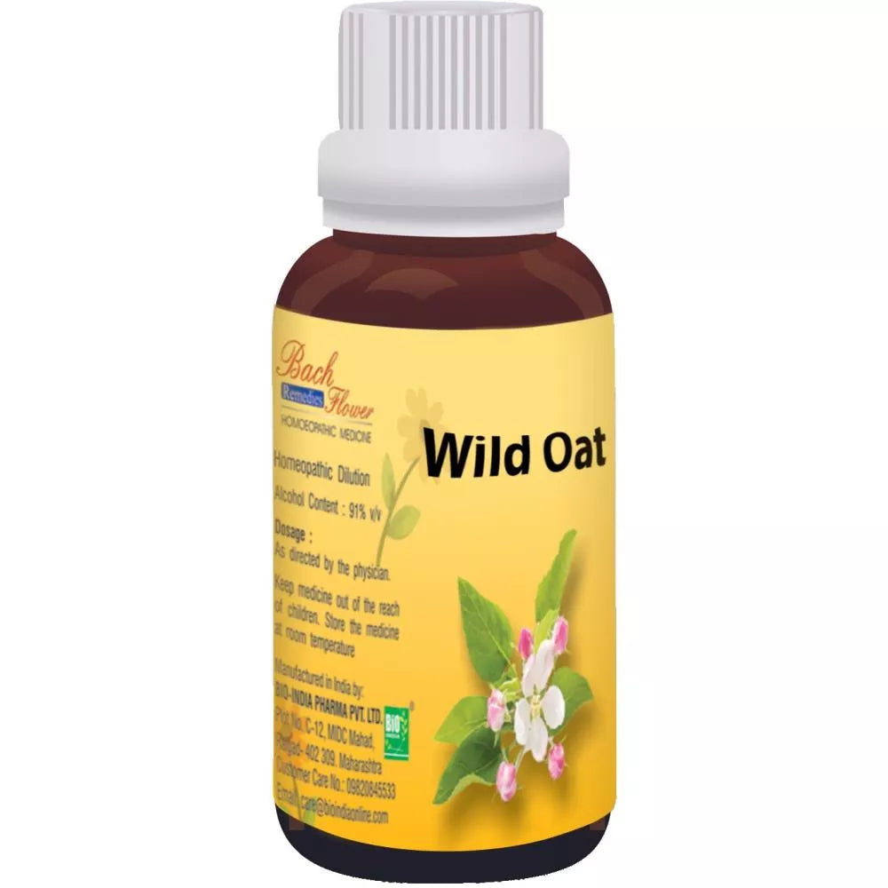 Bio India Bach Flower Wild Oat image 2