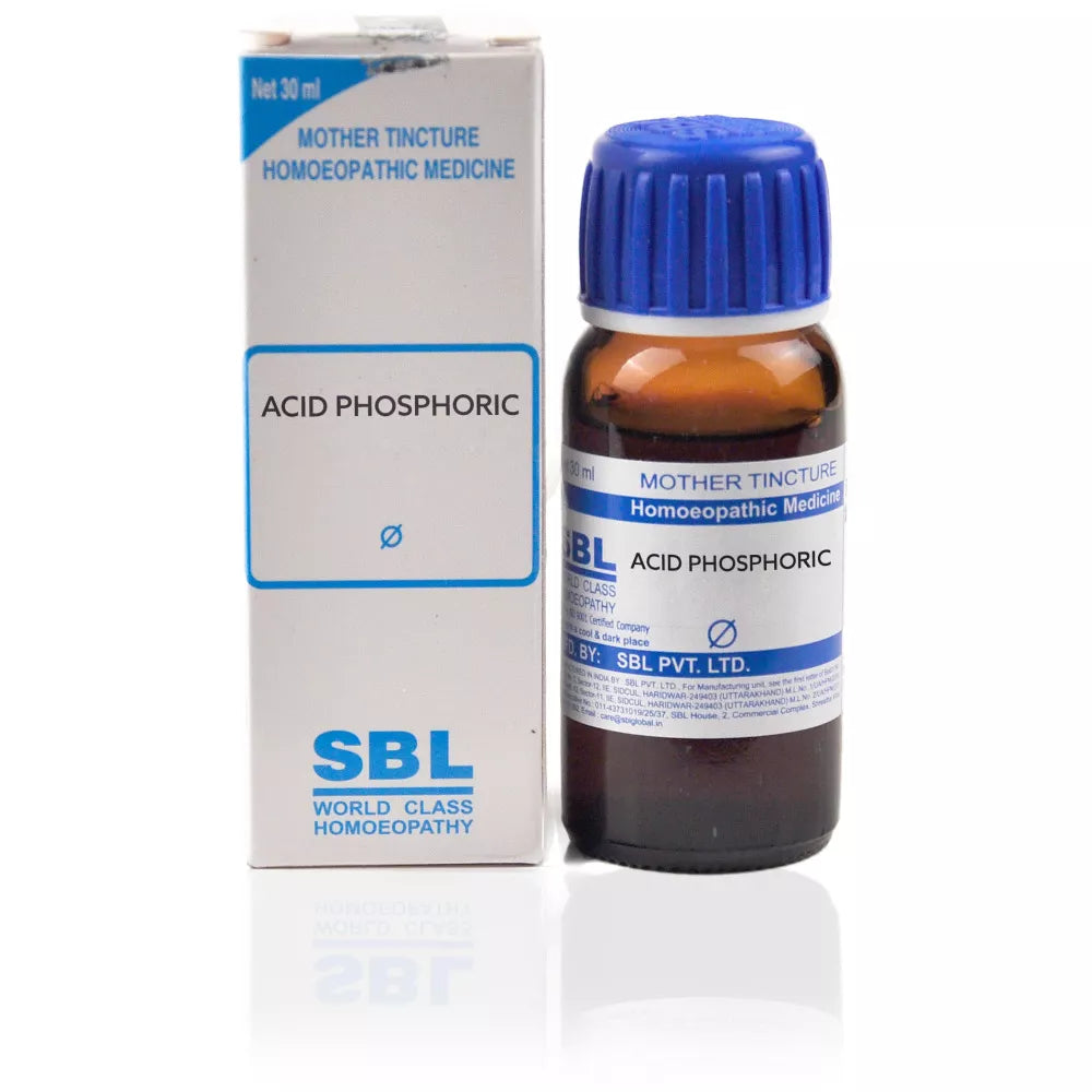 SBL Homeopathy Acidum Phosphoricum Mother Tincture Q - 100 ml