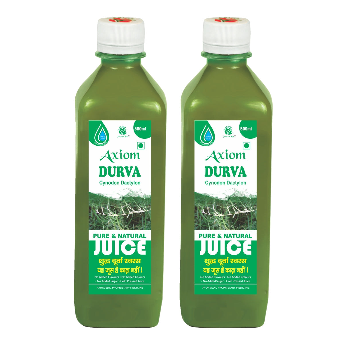 Axiom Jeevanras Shavet Durva Juice - 500 ml image 2