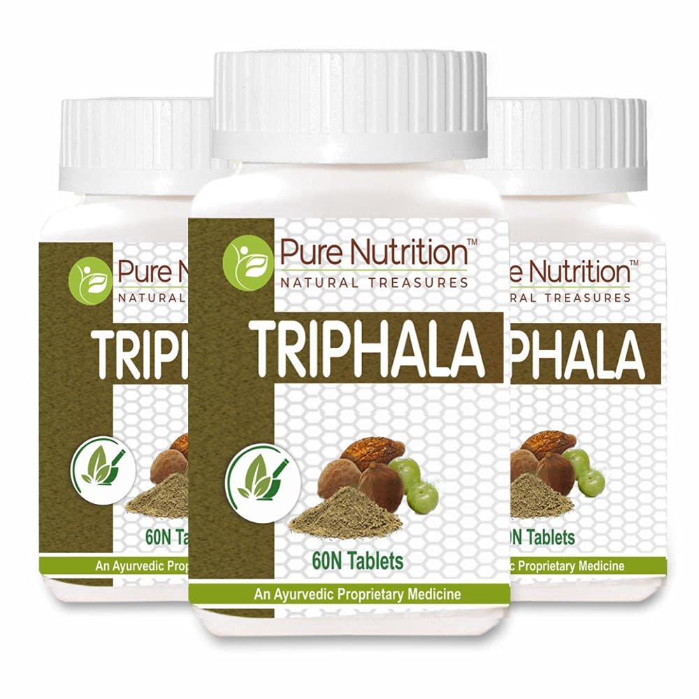 Pure Nutrition Naturals Ayurvedic Triphala - 60 tabs image 3