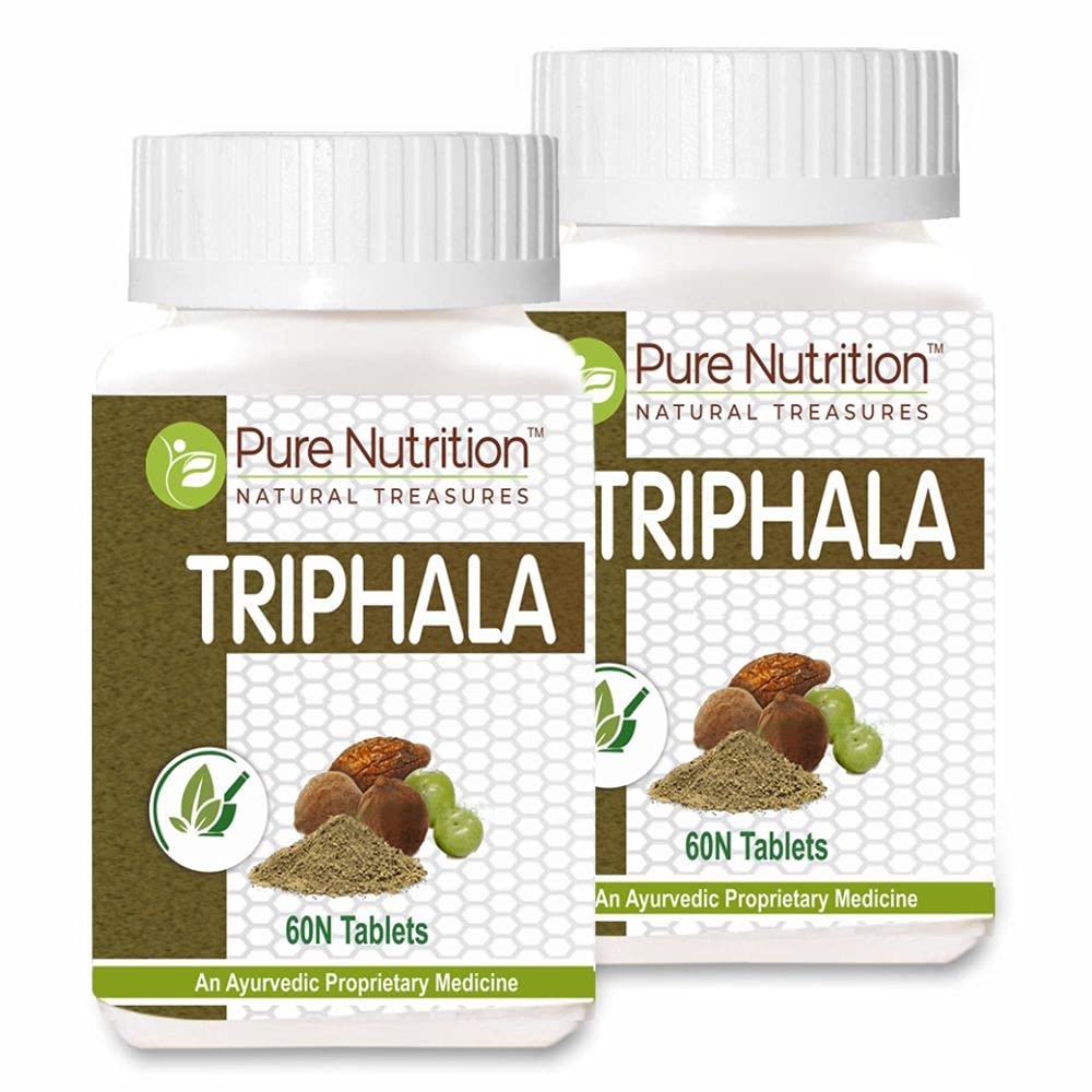 Pure Nutrition Naturals Ayurvedic Triphala - 60 tabs image 2