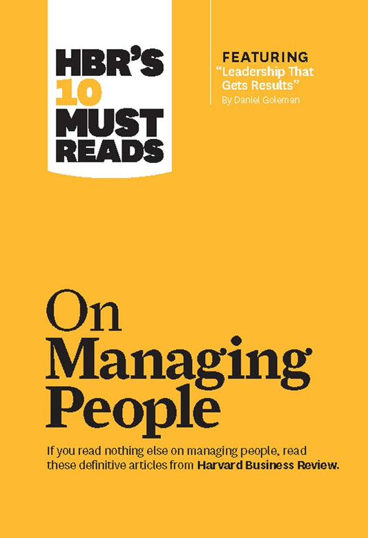 HBR's 10 Must Reads on Managing People  (Paperback) – by Harvard Business Review