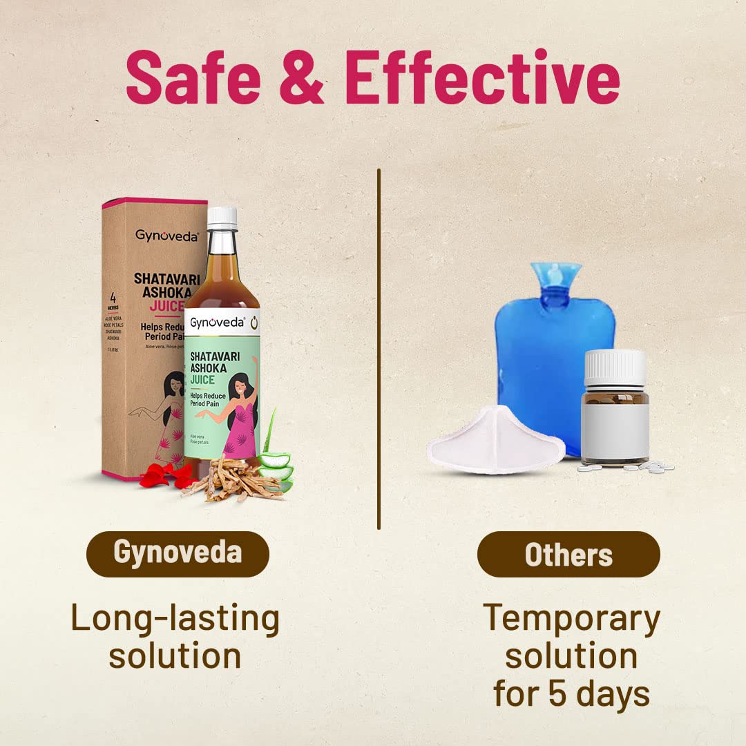 Gynoveda Shatavari Ashoka Juice - 1 L image 4