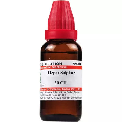 Dr. Willmar Schwabe India Hepar Sulphur Dilution image 3