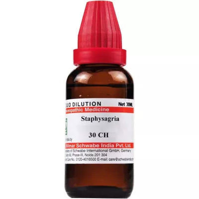 Dr. Willmar Schwabe India Staphysagria Dilution image 4