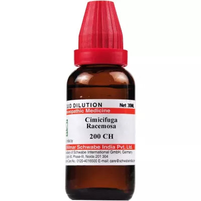 Dr. Willmar Schwabe India Cimicifuga Racemosa Dilution image 3