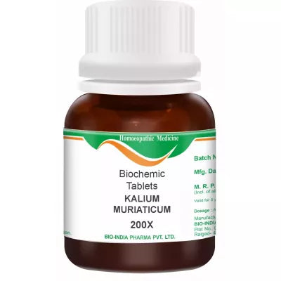 Bio India Kalium Muriaticum Tablet image 9