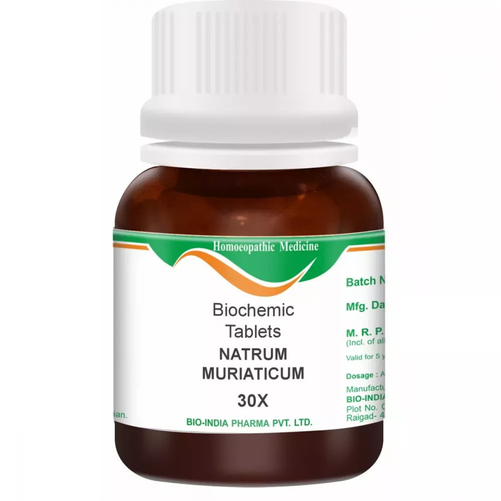 Bio India Natrum Muriaticum Biochemic Tablet image 7