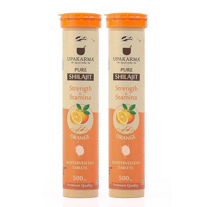 Upakarma Ayurveda Shilajit Effervescent Tablets image 2