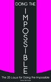Doing The Impossible: The 25 Laws for Doing The Impossible:-  Paperback –by Bet-David Patrick