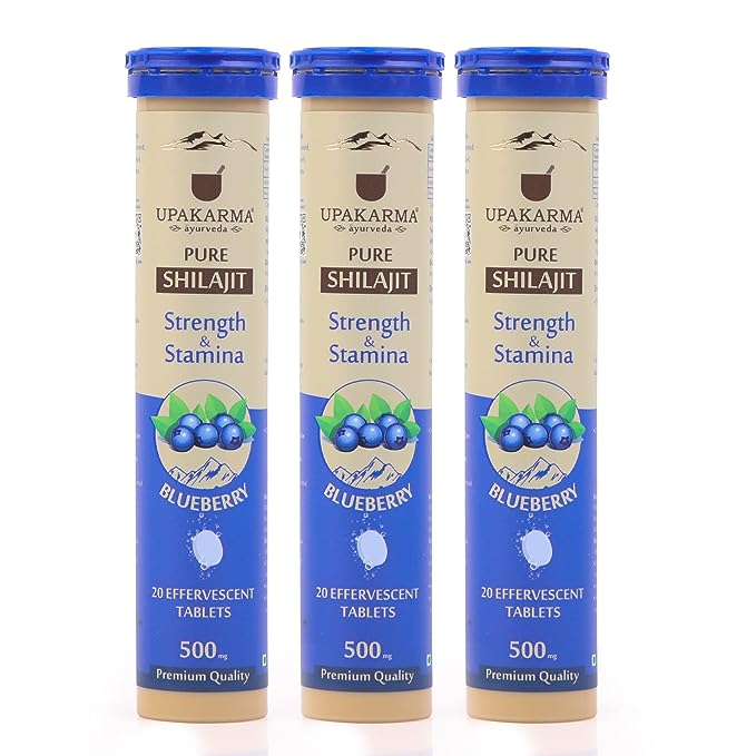 Upakarma Ayurveda Shilajit Effervescent Tablets image 9