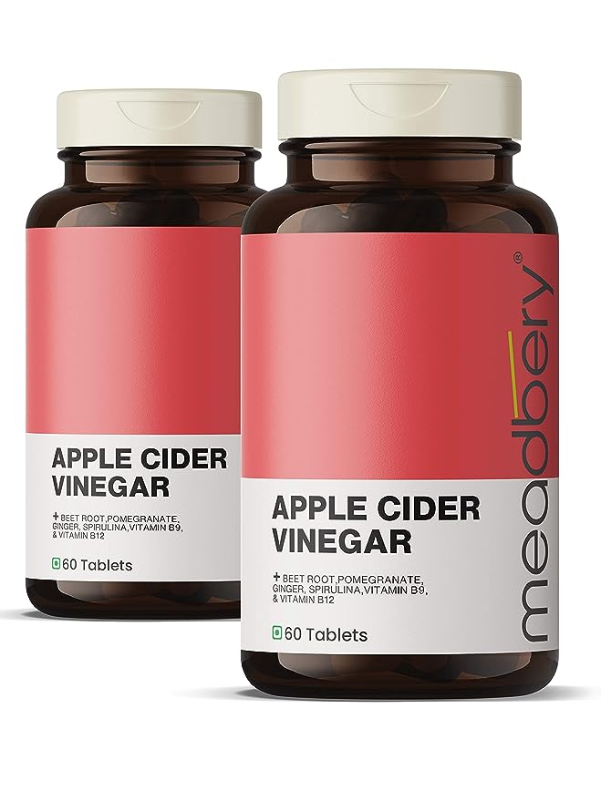 Meadbery Raw Apple Cider Vinegar Tablets image 3