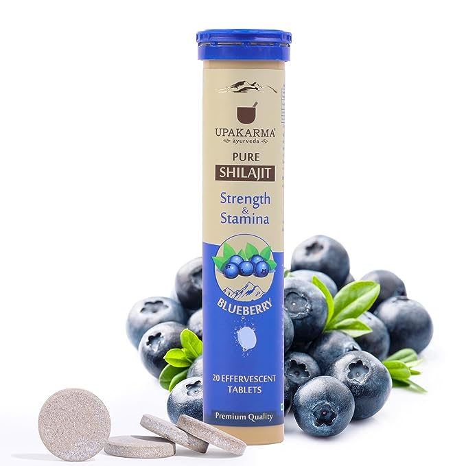 Upakarma Ayurveda Shilajit Effervescent Tablets image 7