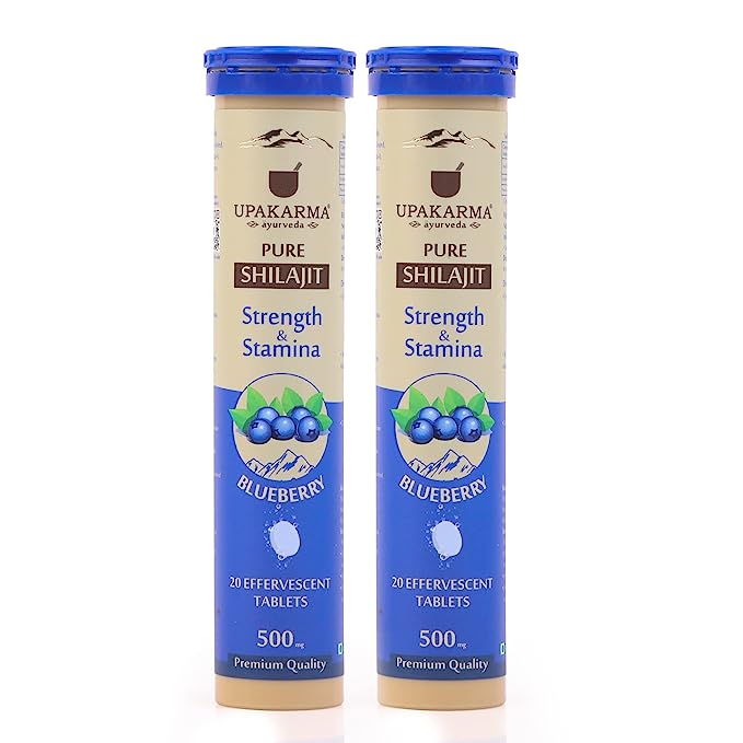 Upakarma Ayurveda Shilajit Effervescent Tablets image 8