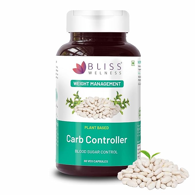 Bliss Welness Carb Blocker Inhibitor - 60 tabs