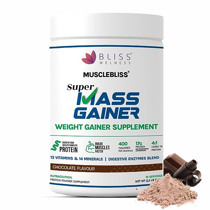 Bliss Welness Mass Gainer - 1 kg