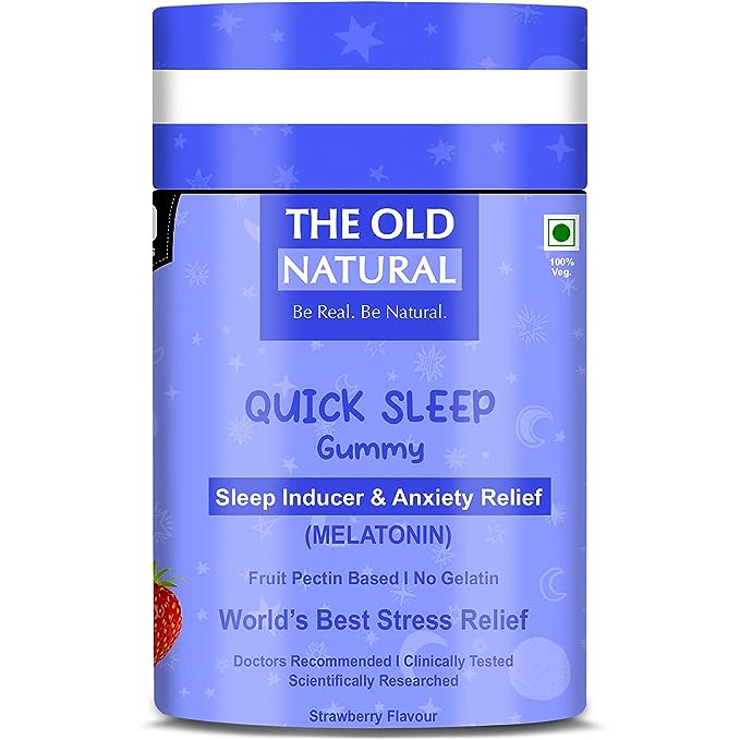 The Old Natural Quick Sleep Melatonin - 30 gummies