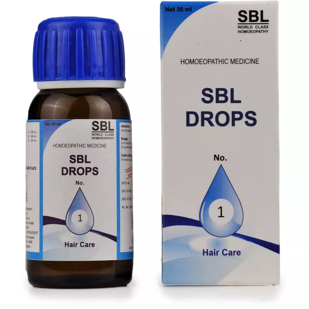 SBL Homeopathy Drops No 1 Hair Care image 2
