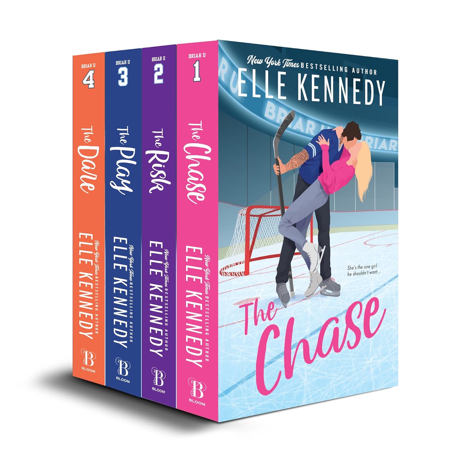 The Chase / the Risk / the Play / the Dare (Briar U) by Elle Kennedy (Author)  Format: Paperback