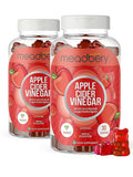 Meadbery Vegan Apple Cider Vinegar Gummies - 60 tabs (Pack of 2)