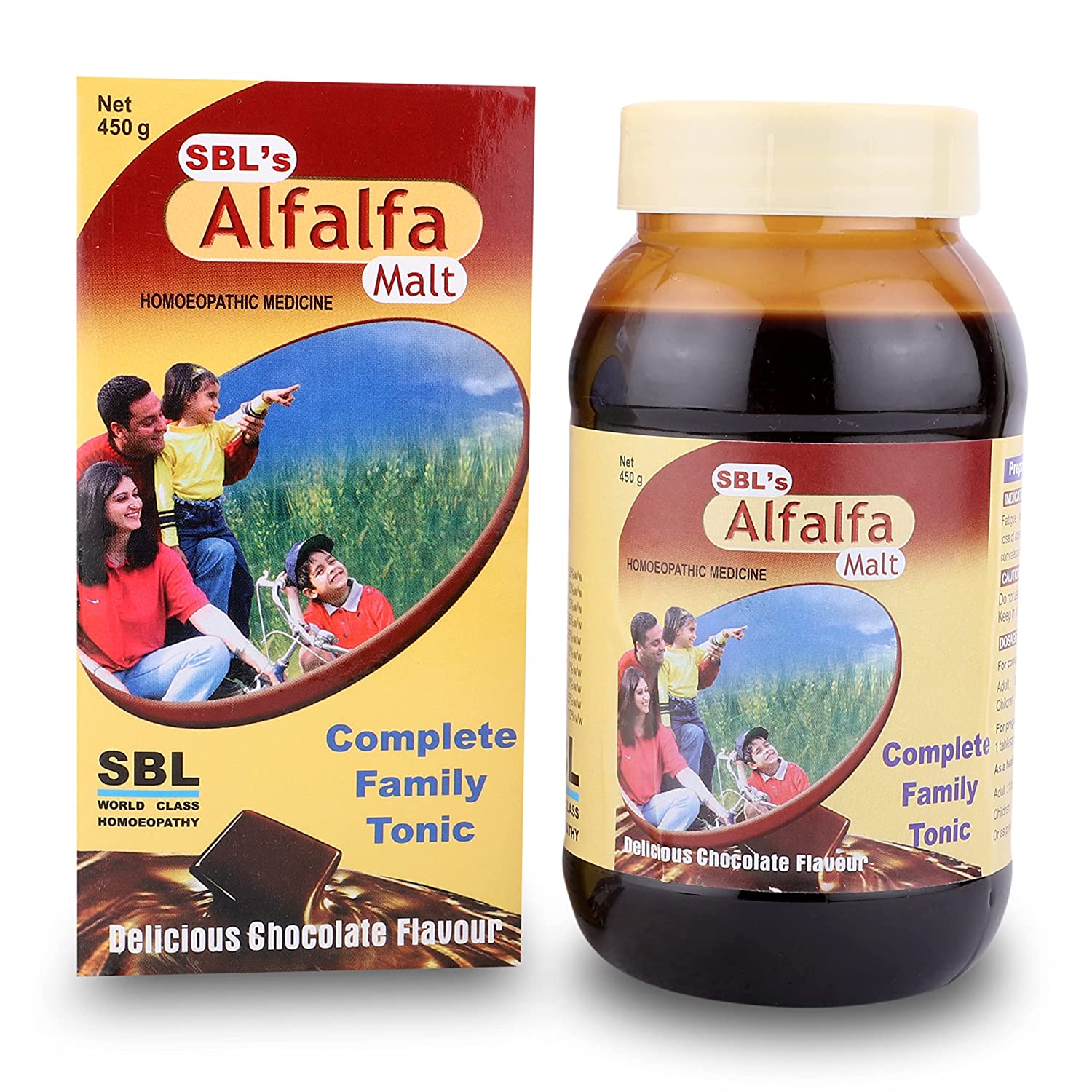 SBL Homeopathy Alfalfa Malt Chocolate Flavour
