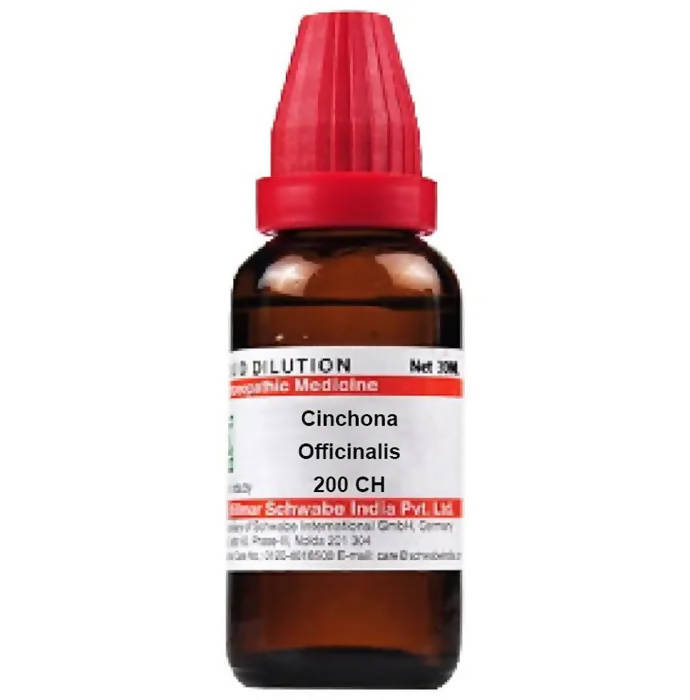 Dr. Willmar Schwabe India Cinchona Officinalis (China) Dilution image 4