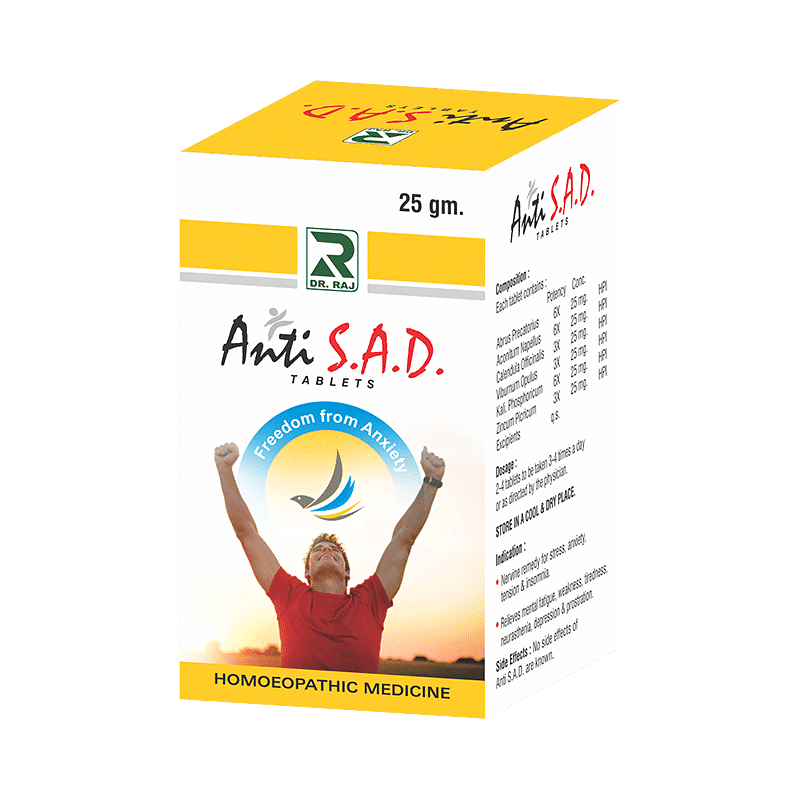 Dr.Raj Anti S.A.D Tablet - 25 gms