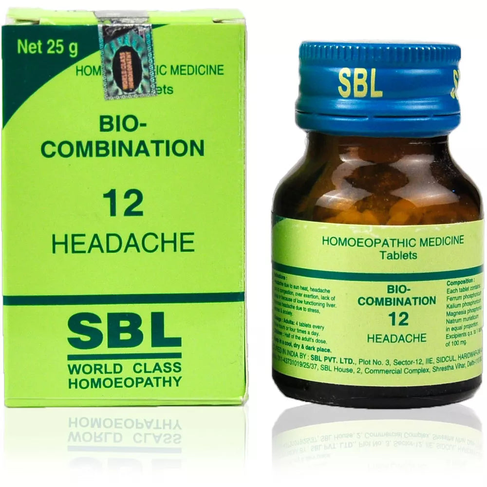 SBL Homeopathy Bio Combination 12 Tablets
