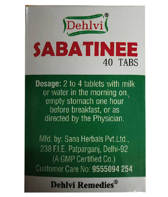 Dehlvi Sabatinee Tablets image 2