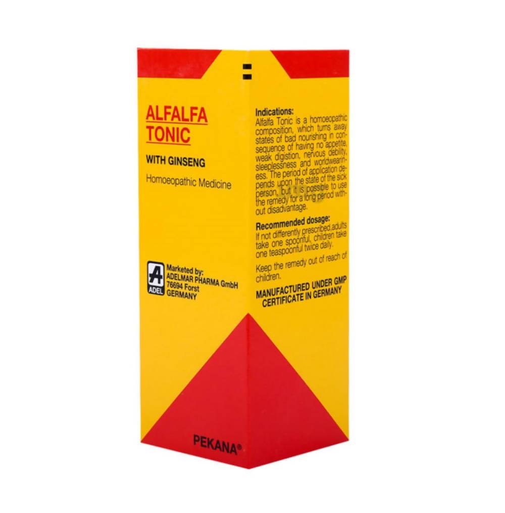 ADEL Homeopathy Alfalfa Tonic With Ginseng image 2
