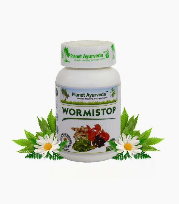 Planet Ayurveda Wormistop Capsules - 60 tabs