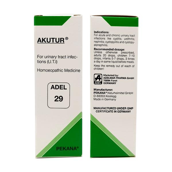 ADEL Homeopathy 29 Akutur Drop - 20 ml image 2
