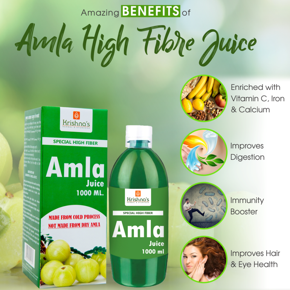 Krishna's Herbal & Ayurveda Amla Juice image 3