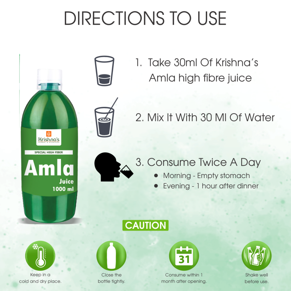 Krishna's Herbal & Ayurveda Amla Juice image 4