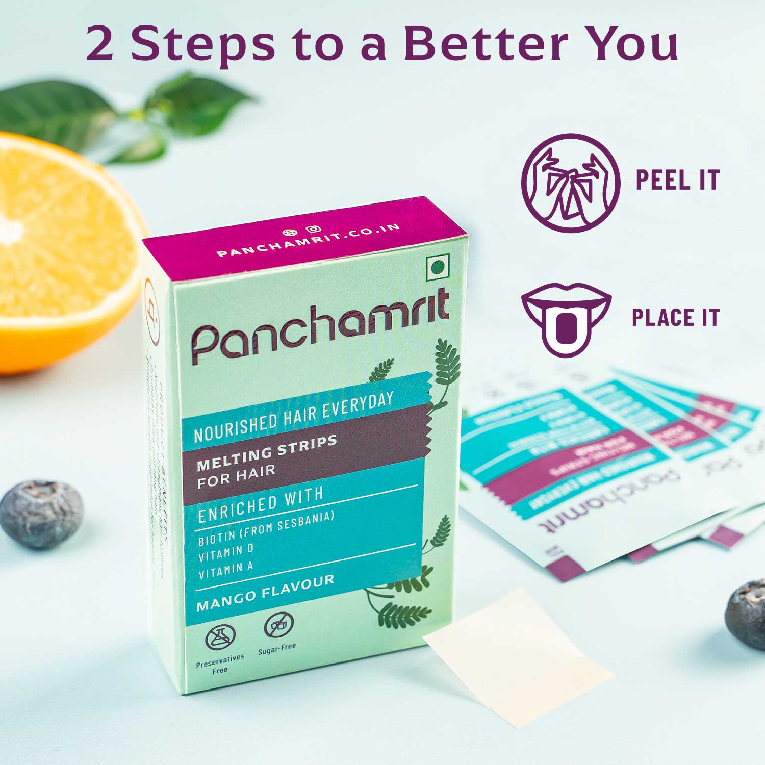 Panchamrit Melting Strip Mango Flavor image 2