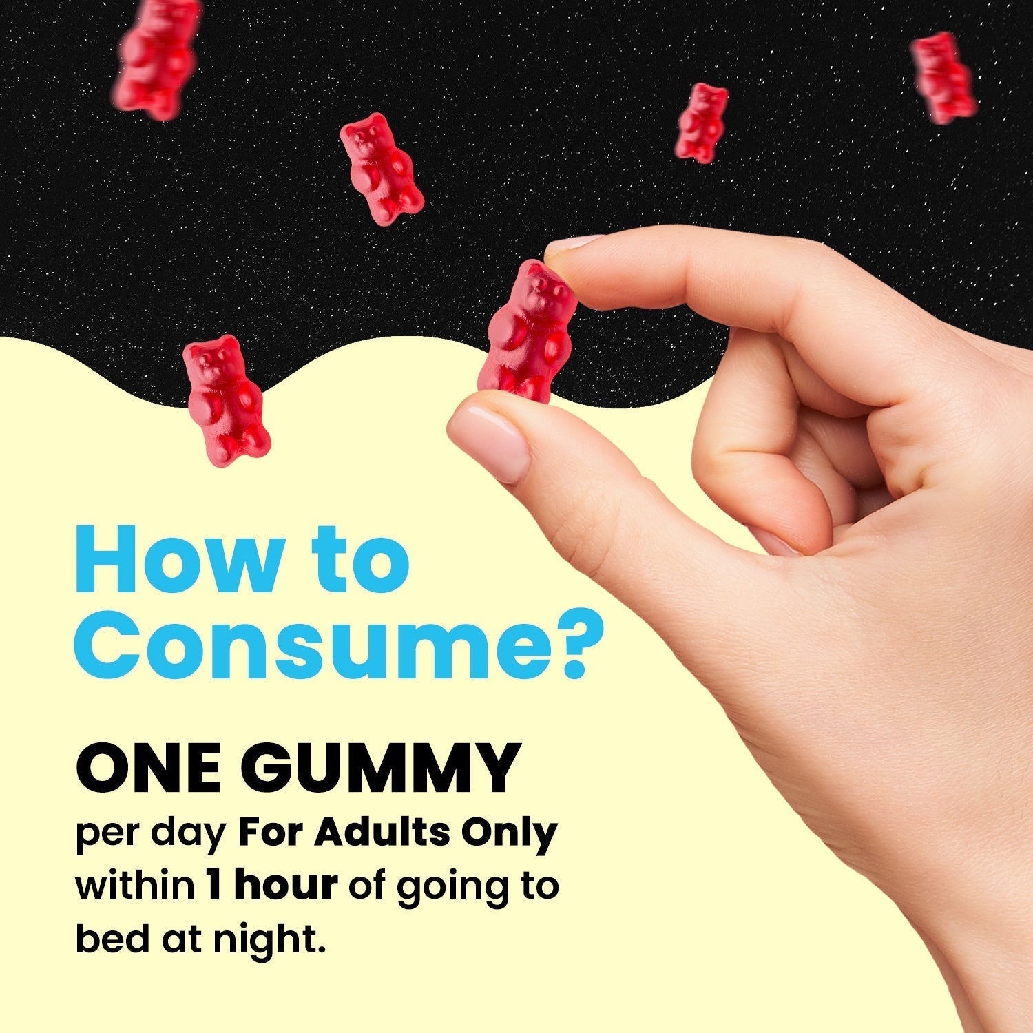 Auric Restful Sleep Gummies with Ashwagandha - 60 Gummies image 4