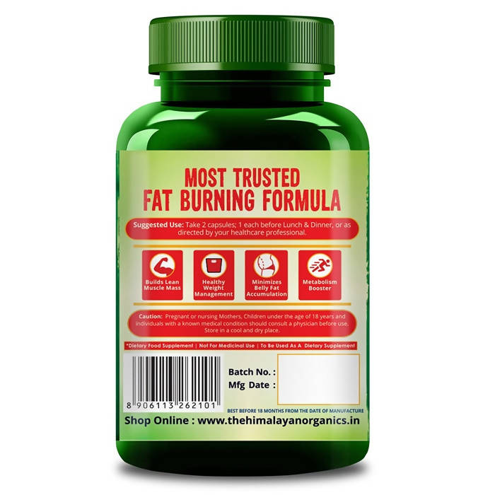 Himalayan Organics Plant Based CLA 1000 Capsules - 90 caps image 3