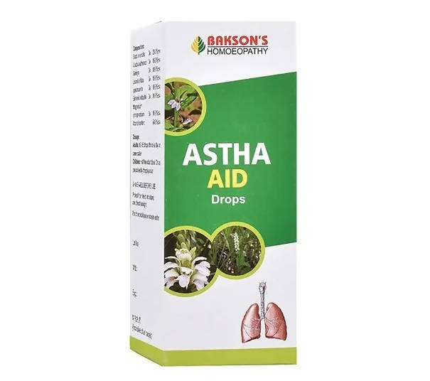 Bakson's Homeopathy Astha Aid Drops image 3