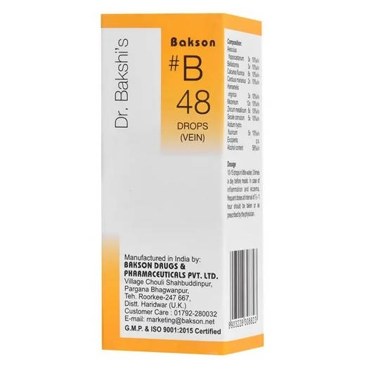 Bakson's Homeopathy B48 Drops image 2