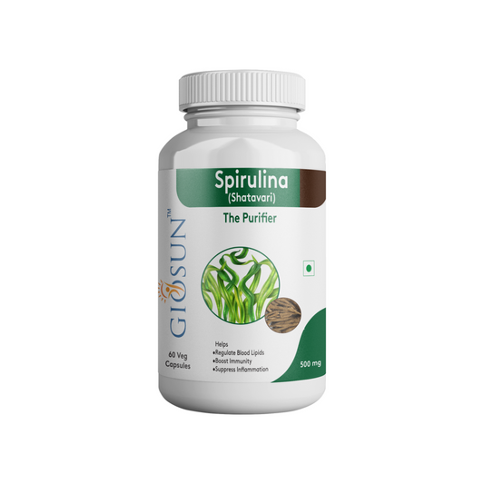 Giosun Spirulina with Shatavari - 60 Cap