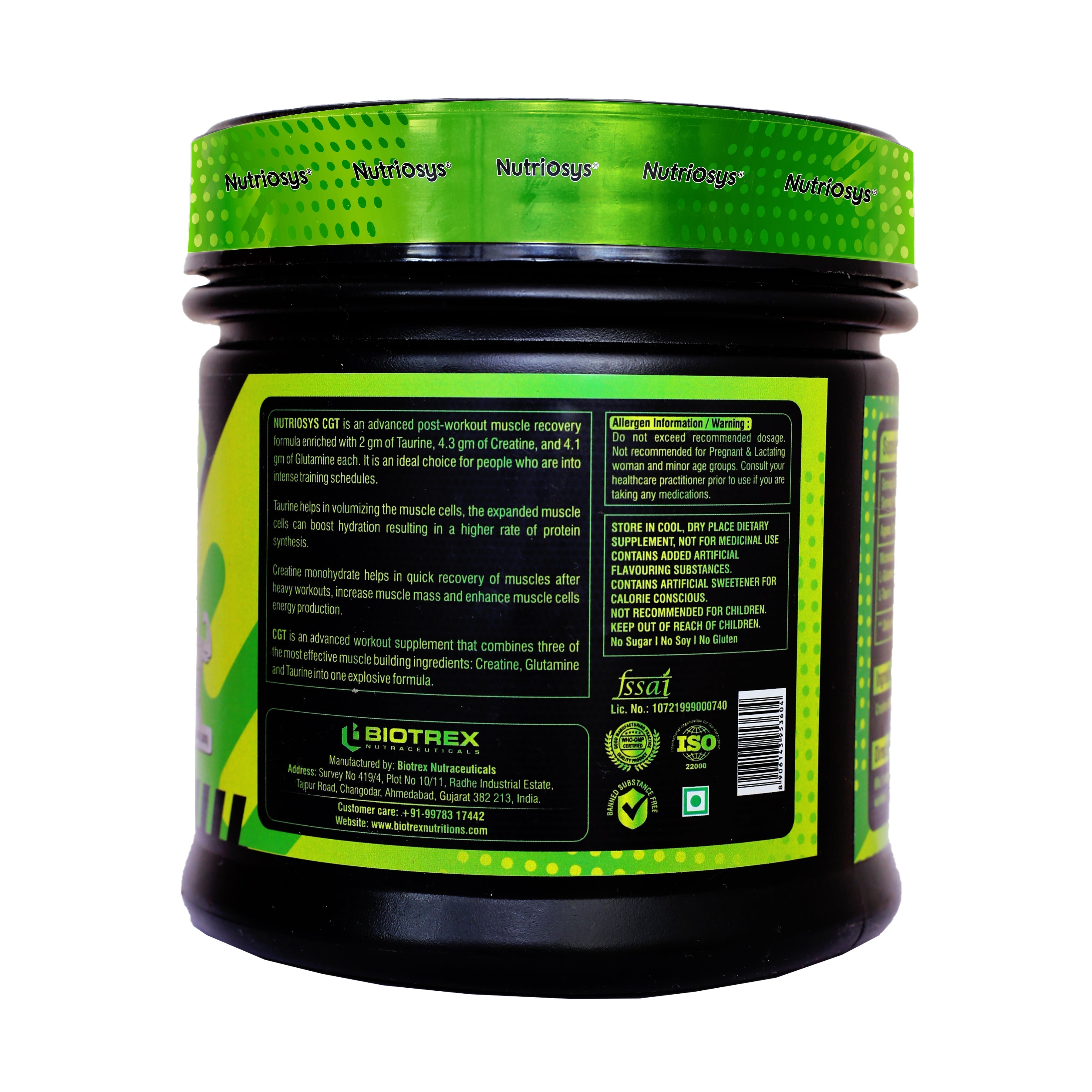 Nutriosys CGT Powder - 300 gms image 3