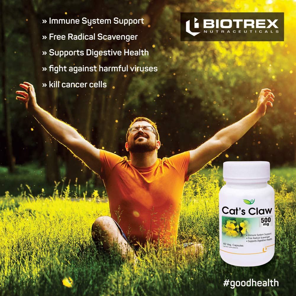 Biotrex Cat's Claw 500 mg - 60 tabs image 5