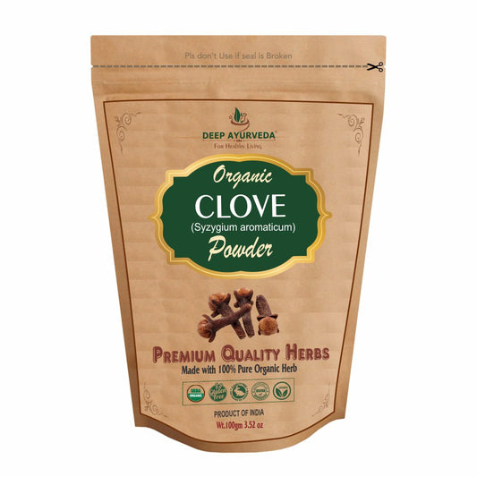 Deep Ayurveda Organic Clove Powder (Syzygium aromaticum)