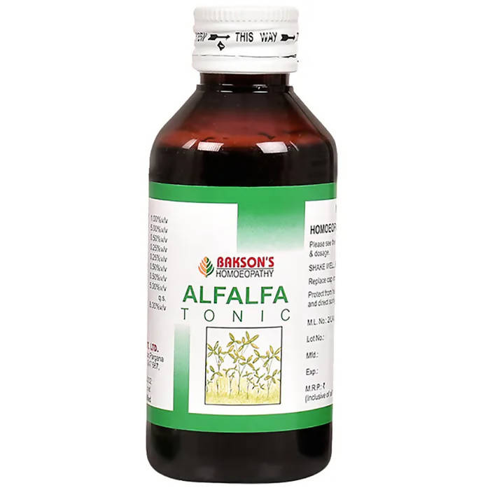 Bakson's Homeopathy Alfalfa Tonic image 2